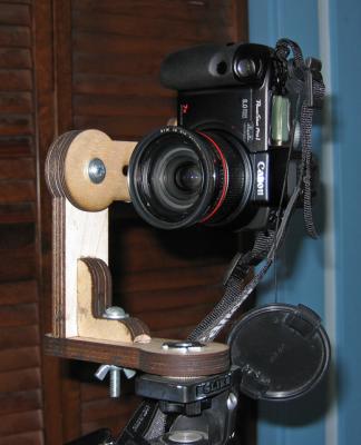 Front View of Pro1 in 360* Pano bracket