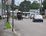 In town horse and buggy