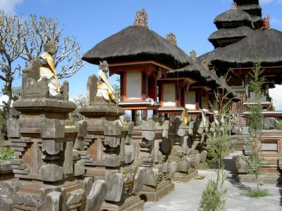Gedong, small shrines of Pura Ulun Danu Batur