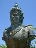 Gigantic bronzed Wisnu statue at GWK, Garuda Wisnu Kencana