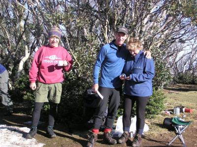 We meet some very interesting people bushwalking