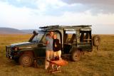 Masai Mara - Sundowner drinkies