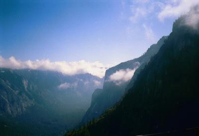 Yosemite Upper Falls hike 1