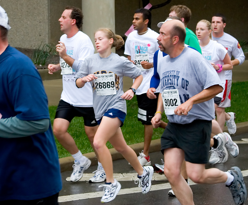 A half-mile to go