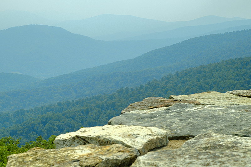 8/5/05 - Blue Ridge Range View