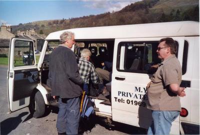 our transport back from west burton