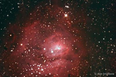 M8 Lagoon Nebula - Test image