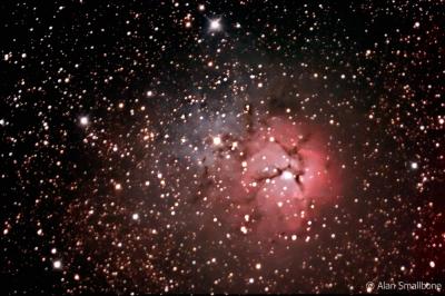 M20 Trifid Nebula - Test image