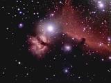 Horsehead and Flame Nebulas