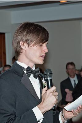 Christian, brother of the groom