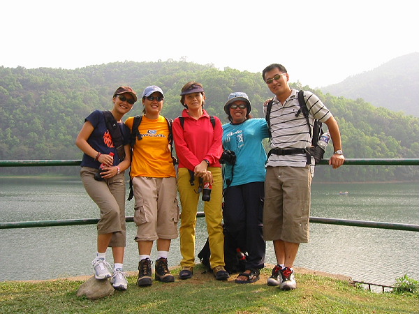 Fair, Areeya, Ornprapid, Orakarn, and Khanh (Group Photo)