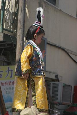 Child Dressed in Traditonal Male Dress