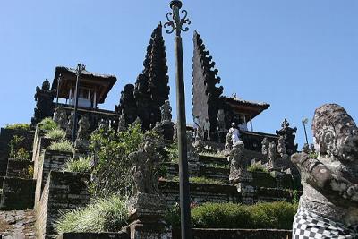 Spilt Gateway of Pura Penataran Agung