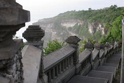 Stair down Pura Luhur Ulu Watu