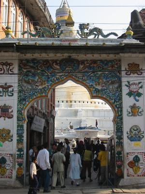 Gateway to Boudhanath Stupa