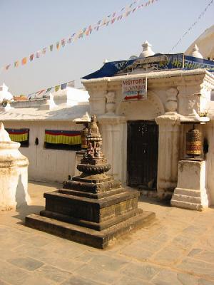 Small Budda Statue Boudhanath Stupa