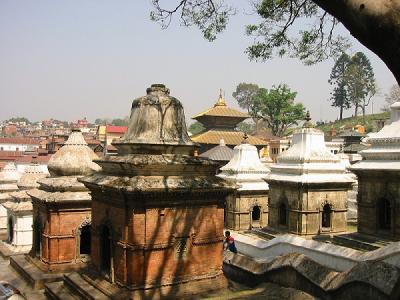 Small Tombs at Pashupatinath Temple