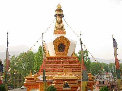 Stupa at Buddha Amdeva Park
