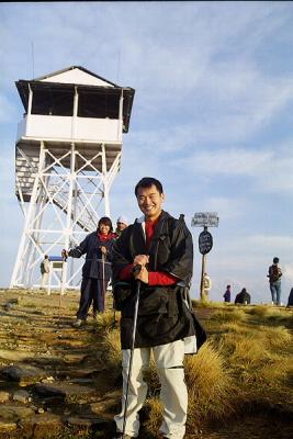 Khanh at Viewing Tower