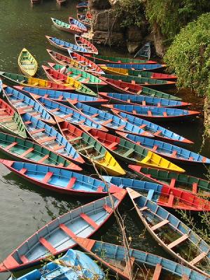 Boats at Pokahara