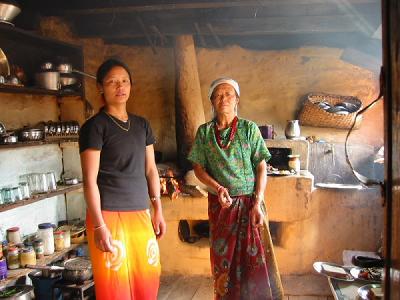 Kitchen Ladies near Birethanti