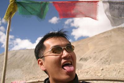 Khanh at Everest Base Camp