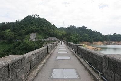 Dam at Shing Mun Reservoir