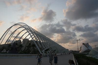Sunset at L'Umbracle