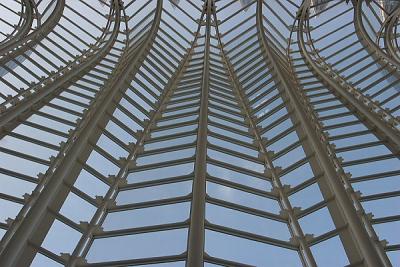 Roof and side of Museu de Les Ciencies Principe Felipe