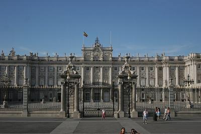 Palacio Real Gates (Frontal)