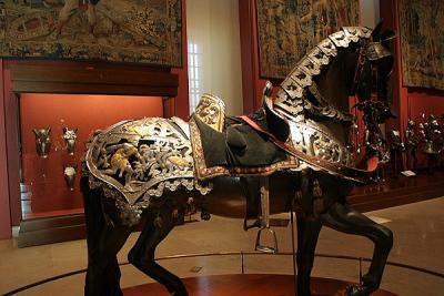 Armored Horse in the Royal Armoury