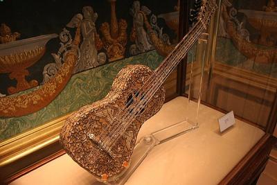 Decorative Guitar in the Instrament Room