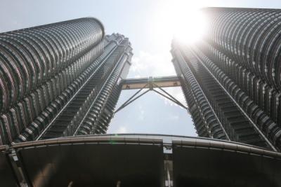 Petronas Twin Towers (Looking Up)