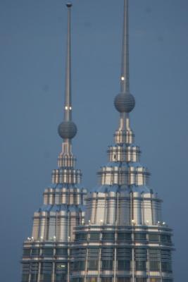 Spires of the Petronas Twin Towers