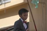 Child Dressed as Donald Tsang (Closer)