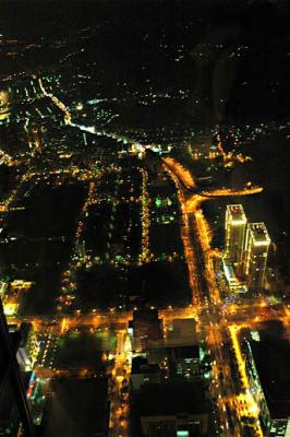 Night View from 89th floor of Taipei 101