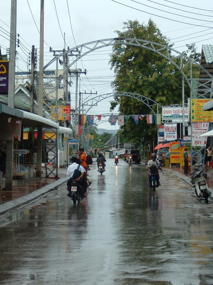 Kanchanaburi in the rain