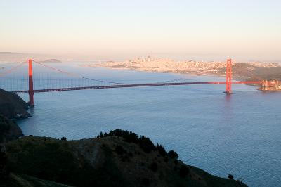 Golden Gate from Marin Highlands