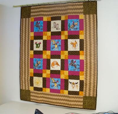 Cowboy Quilt for Project Linus