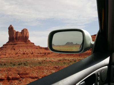 Departing Monument Valley