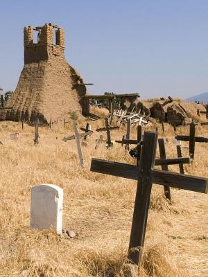 Taos Pueblo Graveyard