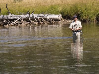Fishing the Yellowstone River