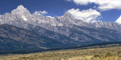 Tetons from Jackson Hole