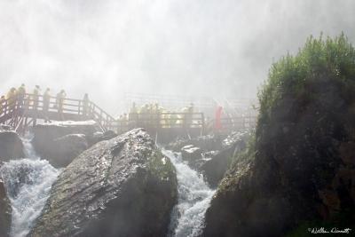 Cave of the Winds board walk.