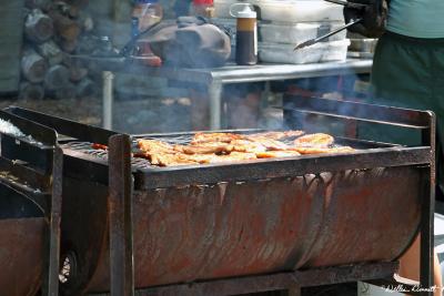 BBQ Chicken on the Kennebec