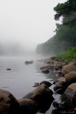 Kennebec River at rest.