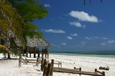 Bwejuu beach, east coast