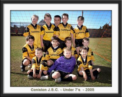 2005 Conno U7s Soccer team