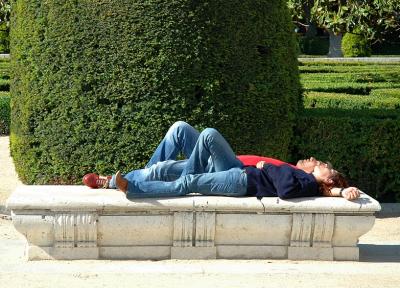 A Nap by the New Palace