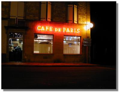 Caf de Paris, la Veille de Nol